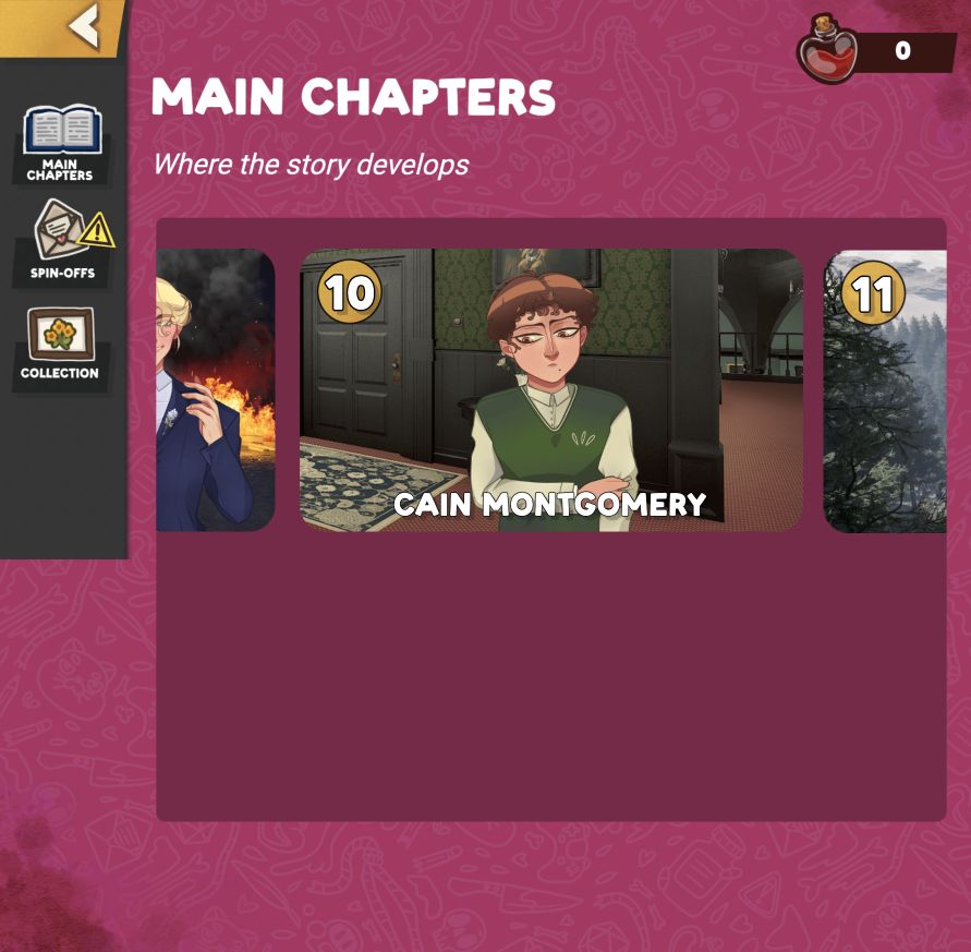 Chapter 10 completed card