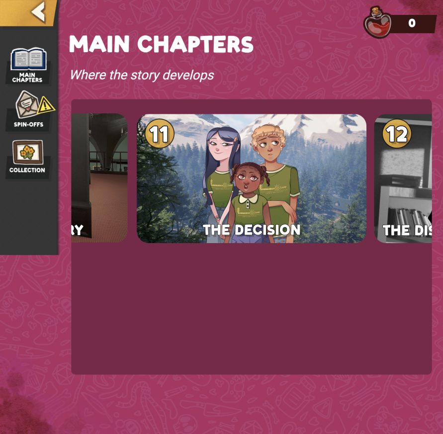 Completed Chapter 11 card